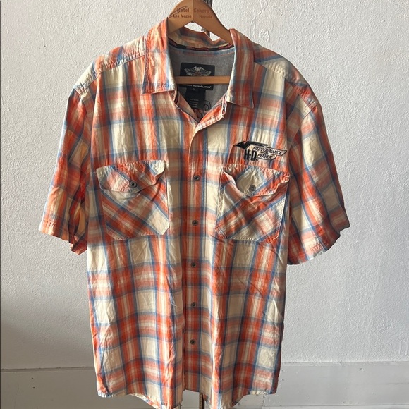 Harley Davidson Button Up Shirt Mens XL - Picture 1 of 3